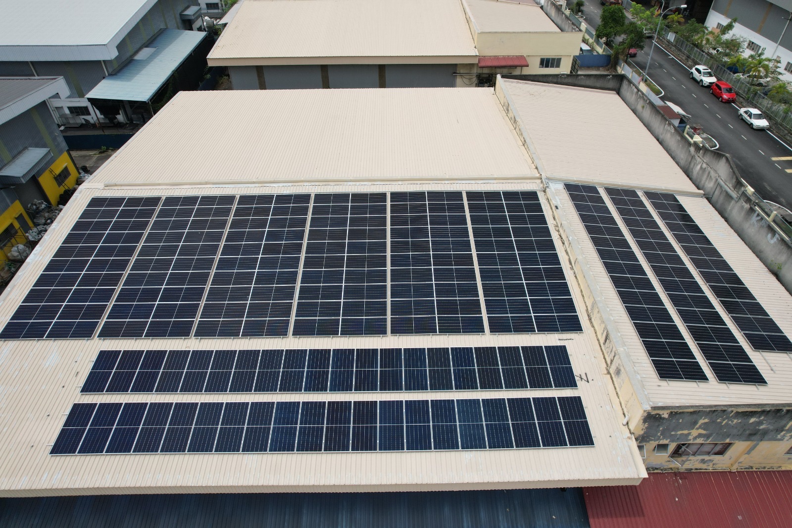 Chigatta solar install — Johor