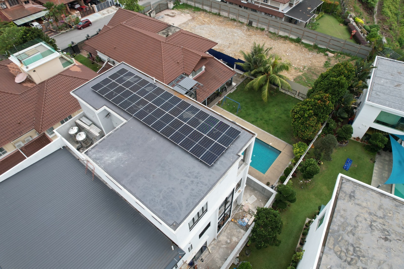 Puchong solar install — Selangor
