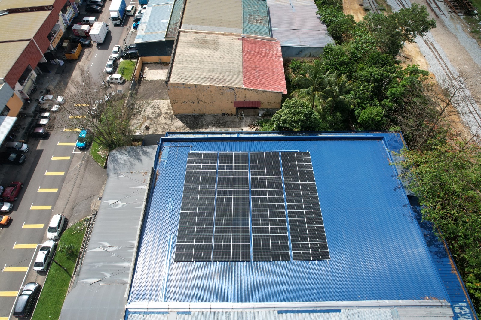 Yenxing (源记) solar install — Johor