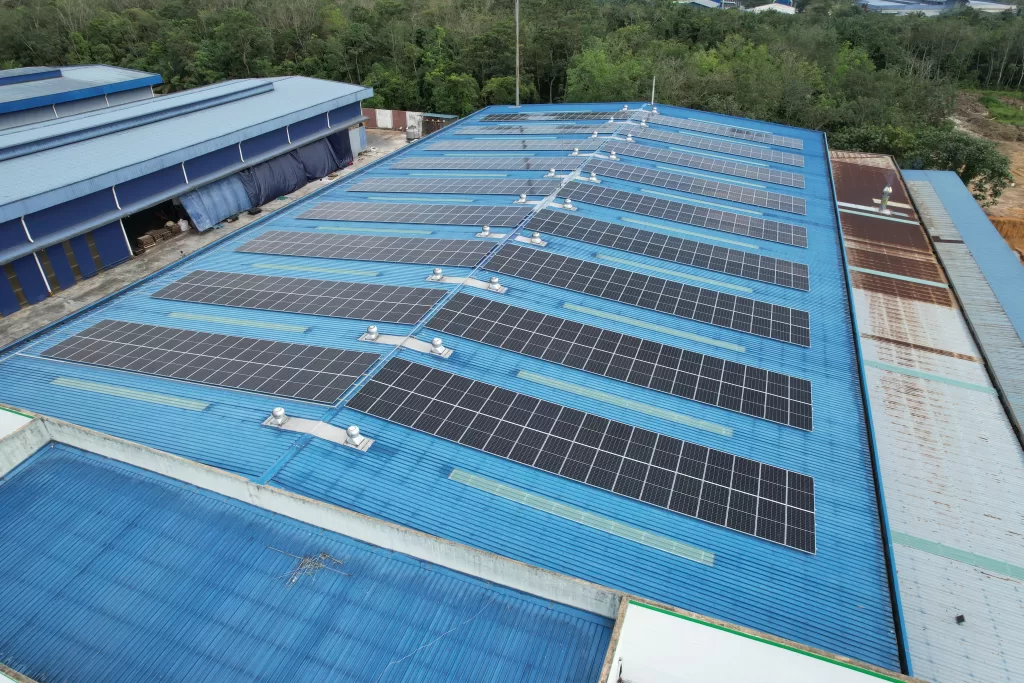 Q&Z E-Beauty solar install — Johor